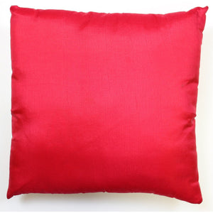 Pink Burgee Flag Silk Pillow