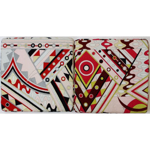 Emilio Pucci Pair of Terry Cloth Seat Cushions