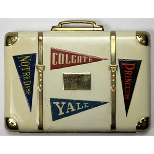 Ivy League 7 Pennant Suitcase Compact