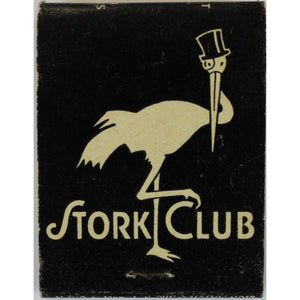 Stork Club Chesterfield Matchbook
