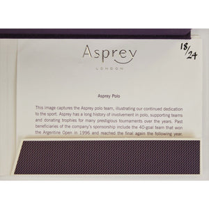 Boxed Limited Edition Asprey Polo Jigsaw Puzzle Set