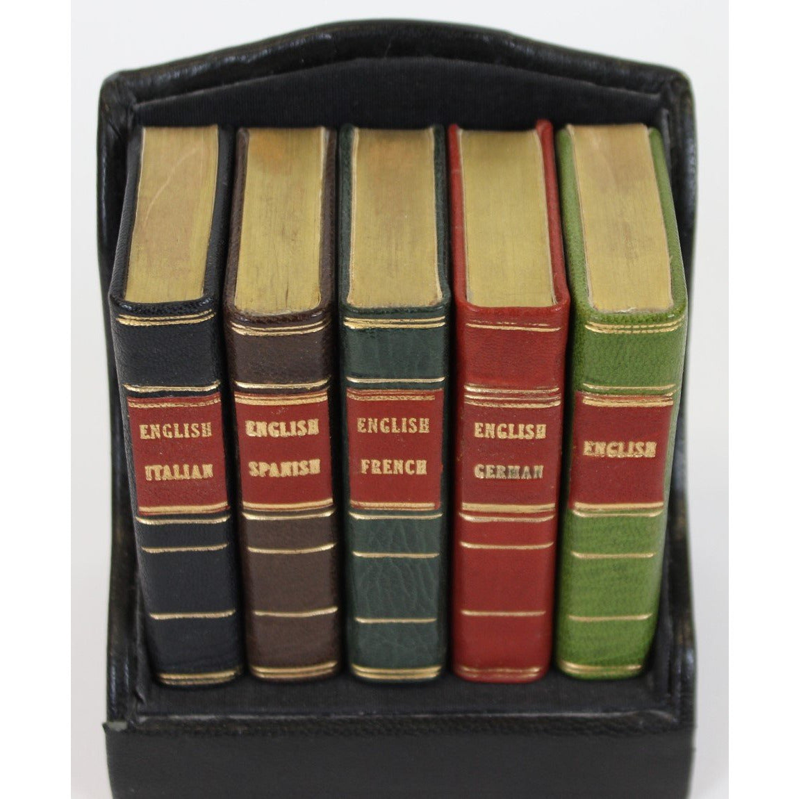 1920's-30's | VERY RARE Set of 2 LILIPUT Miniature Dictionaries |  Português-Inglez & English-Portuguese