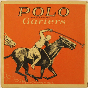 1930's Polo Garters Box