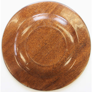 Set of 6 Tartan Plaid Wooden Plates