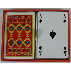 Hermes Boxed Twin Deck of Bridge Cards