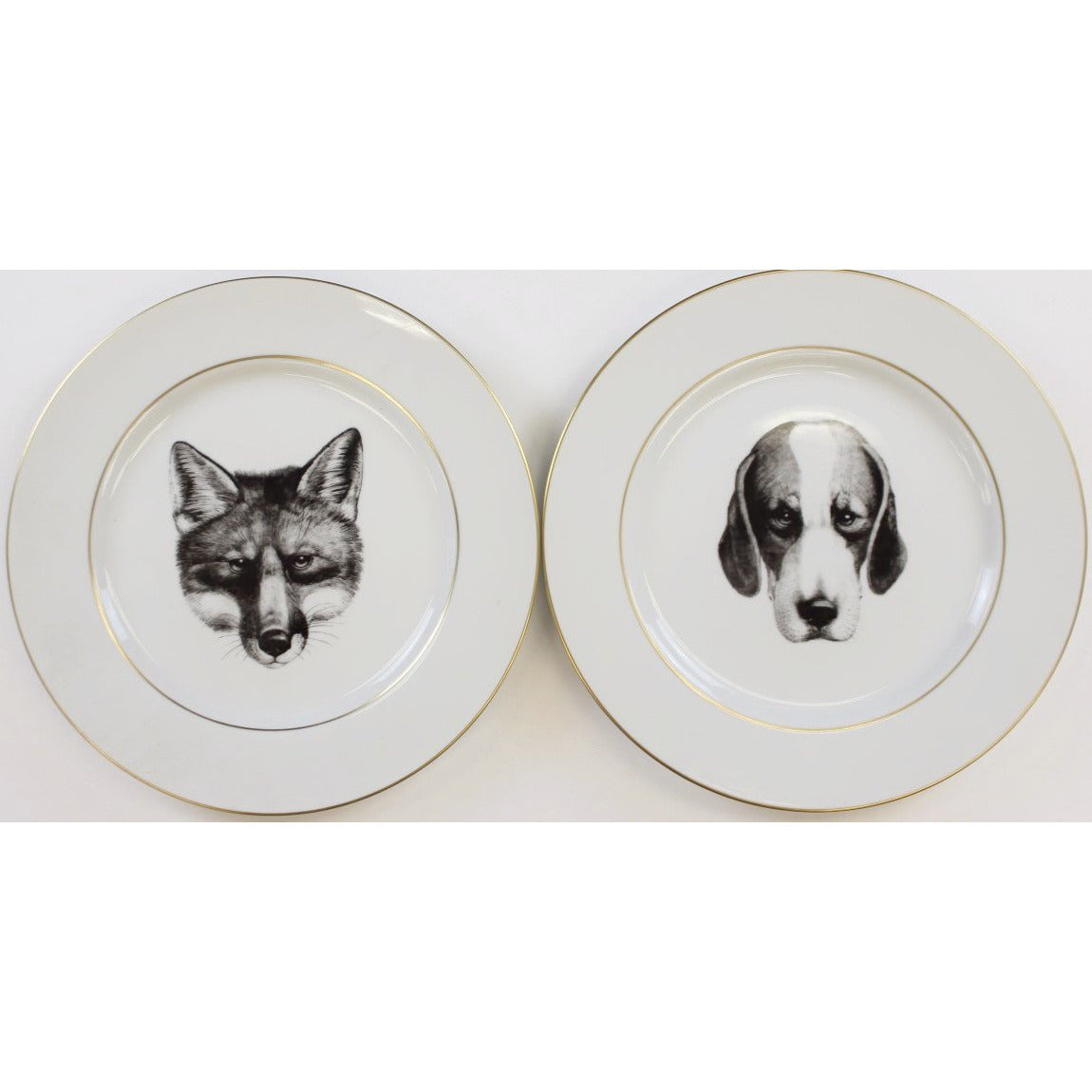 Fox & Hound Dinner Plates