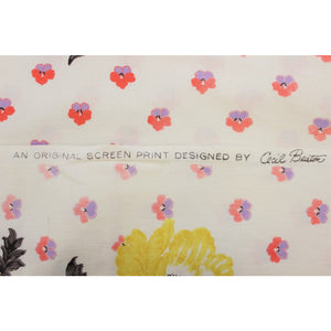 Cecil Beaton Floral Fabric