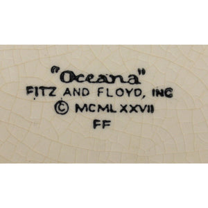 Set of Fitz & Floyd Oceana 33pc Dinner Service