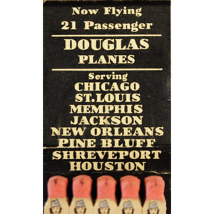 Chicago & Southern Airlines Matchbook