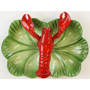 Brad Keeler Twin Lobster Ceramic Platter #2