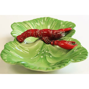 Brad Keeler Twin Lobster Ceramic Platter #1