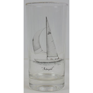 Set of 9 America's Cup Highball Glasses