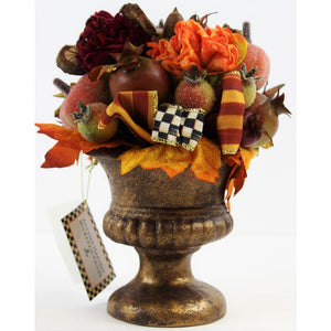 Set of 5 Autumn Harvest MacKenzie-Childs Floral Vases