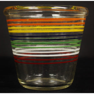 Multi-Color Cocktail Glass Shaker & Ice Bucket