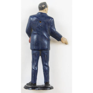Gilbert Plastic Figurine of "M" James Bond's Brilliant Boss