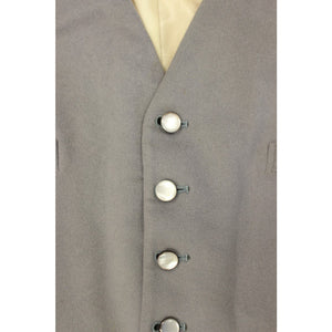 S Fisher 22/ 23 Burlington Arcade (6) Button Pearl Grey Waistcoat