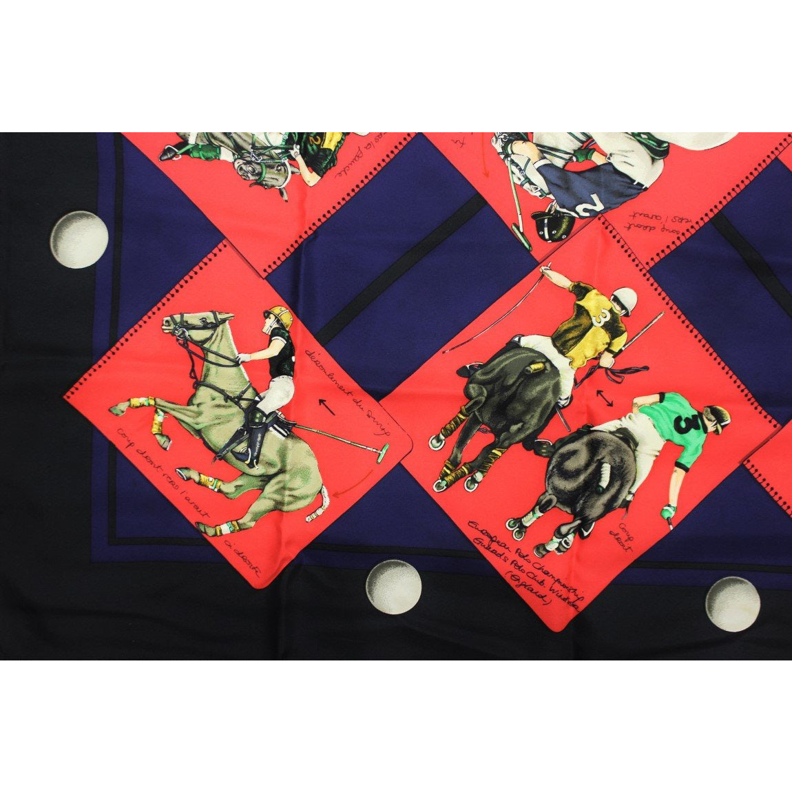 Hermes of Paris Polo Silk Scarf (SOLD)