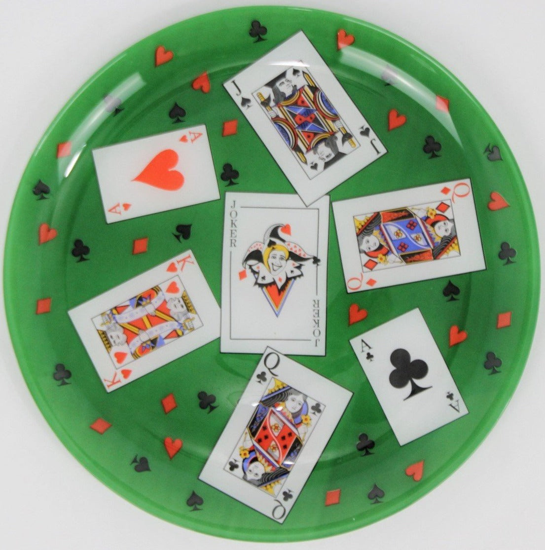 Playing Cards Glass Tray