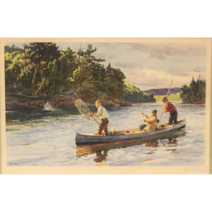 "Atlantic Salmon Fishing" by Ogden M Pleissner