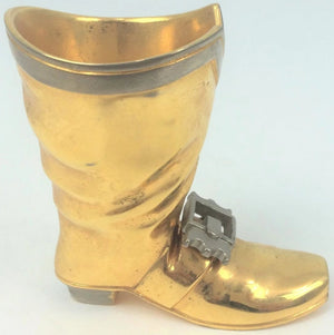 Brass Boot w/ Silver Buckle