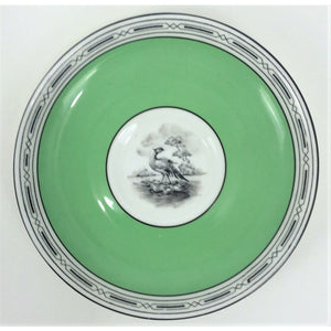 Staffordshire Peacock Cup & Saucer