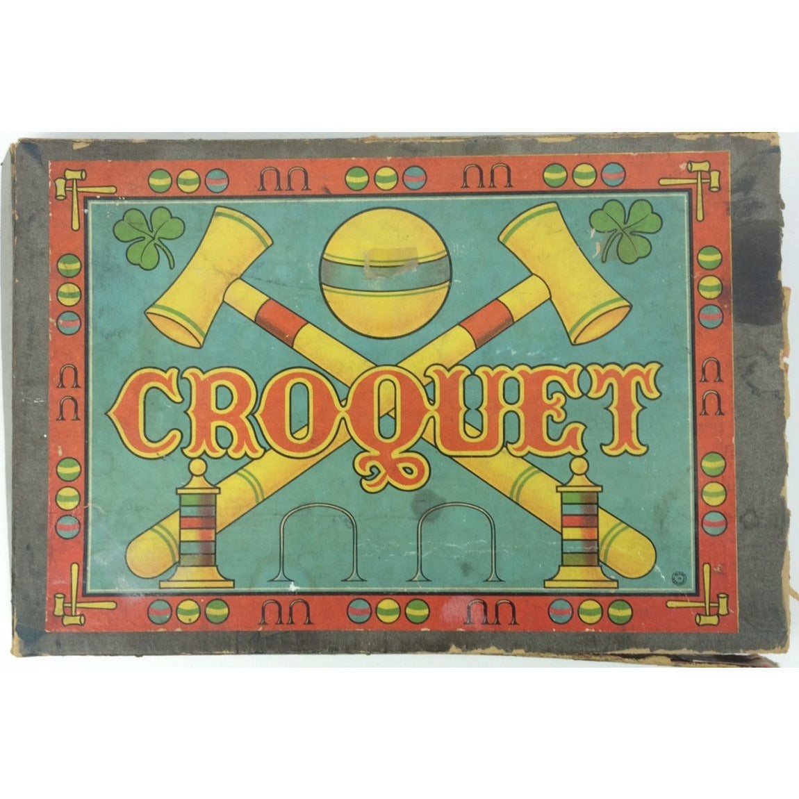 Boxed Croquet Wood Set