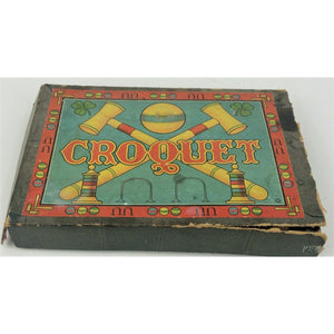 Boxed Croquet Wood Set