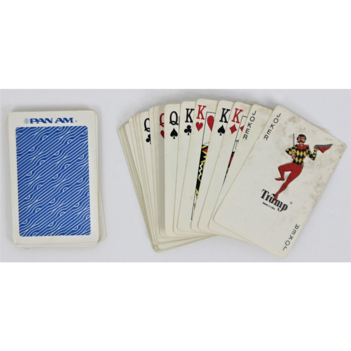 Pan Am Deck of Bridge Sz Playing Cards