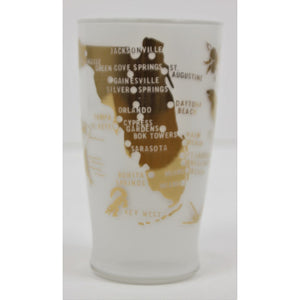 Set of 6 Florida Frosted Glasses