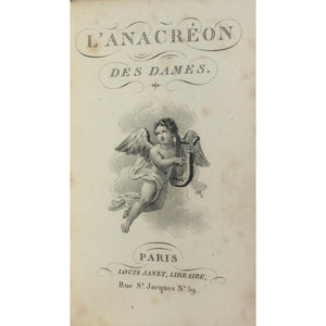 Hommage aux Dames 1826 Ornate Booklet