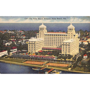 "The Palm Beach Biltmore Postcard" (SOLD)