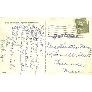 Lake Trail, Palm Beach c1951 Post Card (SOLD)
