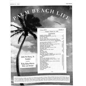 Palm Beach Life March 24, 1953