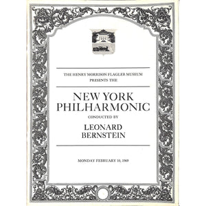 New York Philharmonic Conducted by Leonard Bernstein Monday February 10, 1969