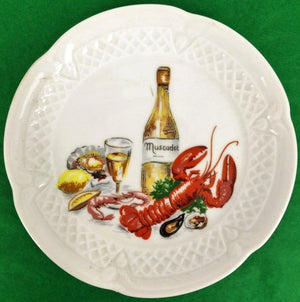 Set of 5 Lourioux Porcelaine Dishes