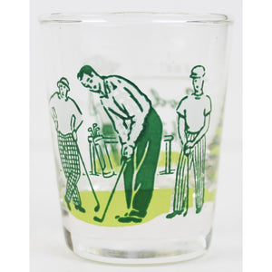Set of 3 Golfer 19th Hole 1oz Good Shot Glasses