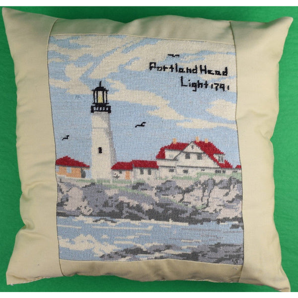 Pair x Lighthouse Custom Needlepoint Pillows