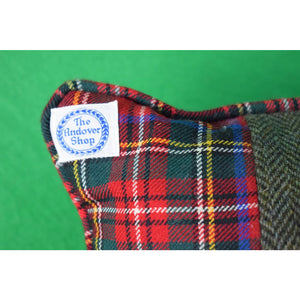 Custom Tartan Patchwork Pillow Assembled by The Andover Shop