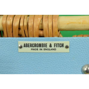 "Abercrombie & Fitch English Wicker Picnic Hamper" (SOLD)
