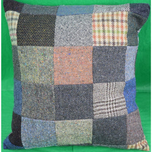 Pair of Orvis Patch Irish Tweed Pillows