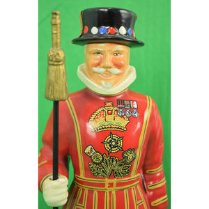 London Beefeater Yeoman Ceramic Carlton Ware Cannister