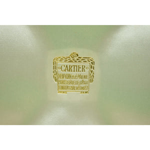 "Cartier Sterling Silver Set Of 12 Coasters/ Ashtrays & 11 Matchbooks" (SOLD)