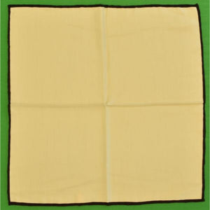 White Italian Silk Pocket Square