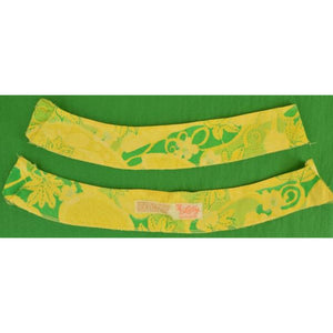 Lilly Pulitzer Lime Green & Yellow Floral Swatch