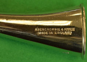 "Abercrombie & Fitch 'The Acme' English Chrome Hunting Horn"