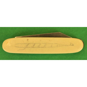 Scrimshaw Ivory Multi-Blade Knife Set