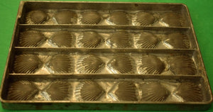 Vintage Scallop 24 Shell Baking Tray