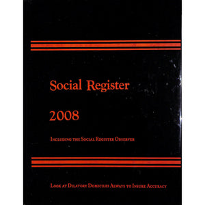 Social Register 2008