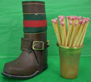 Gucci Leather Boot Matchstick Holder