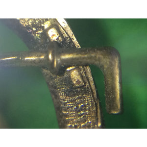 Victorian Gold Horse Shoe & Crop Stick Pin